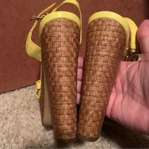Jessica Simpson Cizal Lemon chill 8.5 platforms - Picture 8 of 15